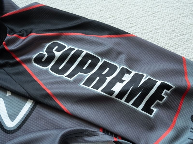 Camisa Fox Racing x Supreme DMX Snow Black