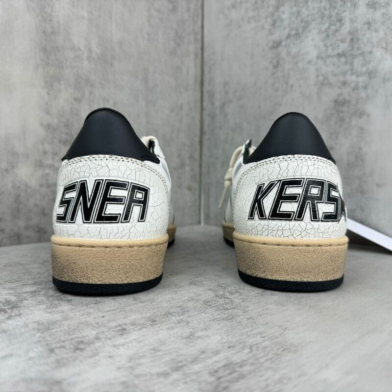 Golden Goose Ball Star 'Sneakers' White Star Black