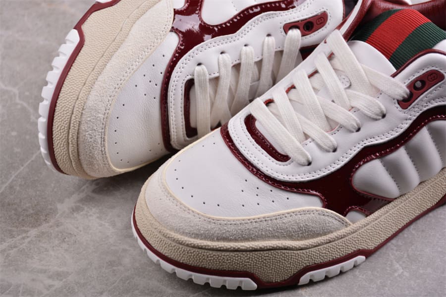 Gucci Re-Web Sneaker White Red