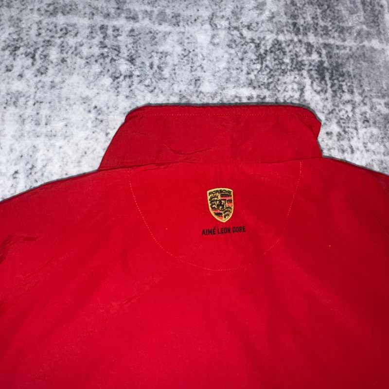 Conjunto Aimé Leon Dore x Porsche Nylon Track Red