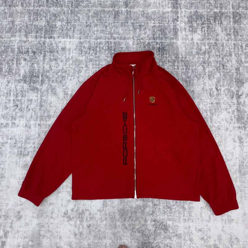 Conjunto Aimé Leon Dore x Porsche Nylon Track Red