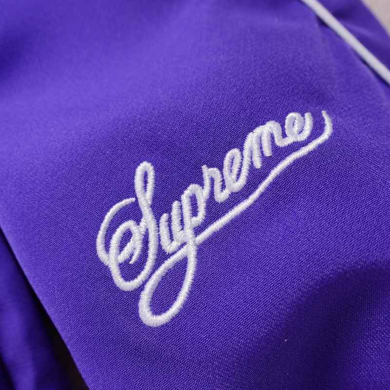 Pronta Entrega - Conjunto Supreme x Nike Track Roxo