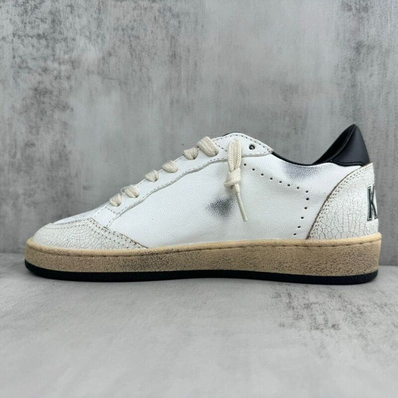 Golden Goose Ball Star 'Sneakers' White Star Black