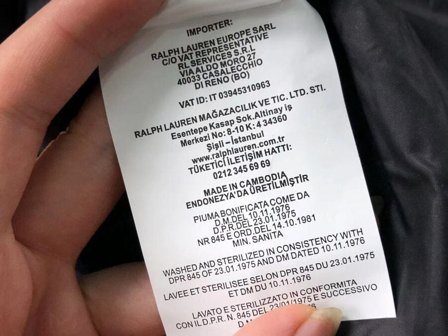 Pronta Entrega - Jaqueta Puffer Ralph Lauren Gorham