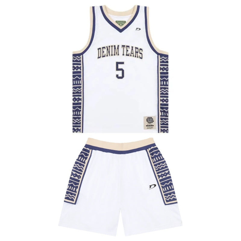 Conjunto Denim Tears Jersey Game White