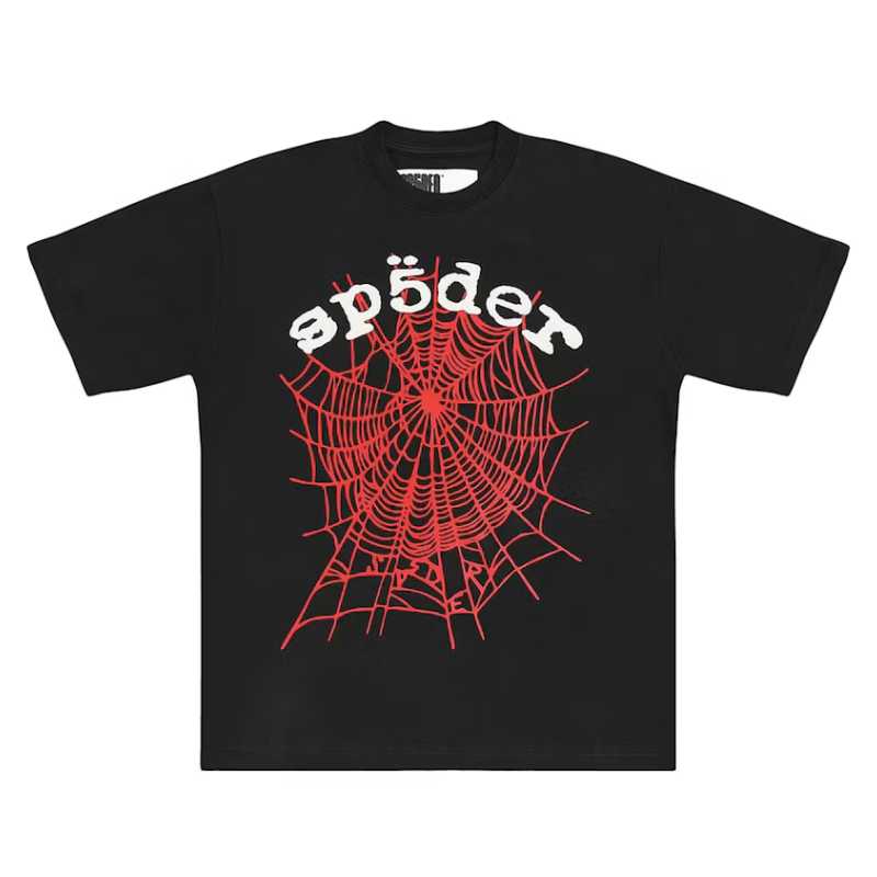 Camiseta Sp5der Legacy Logo Heavyweight Black