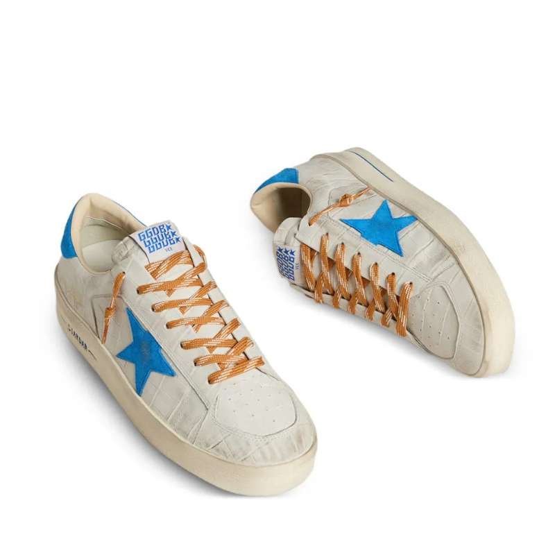 Golden Goose Stardan White Blue