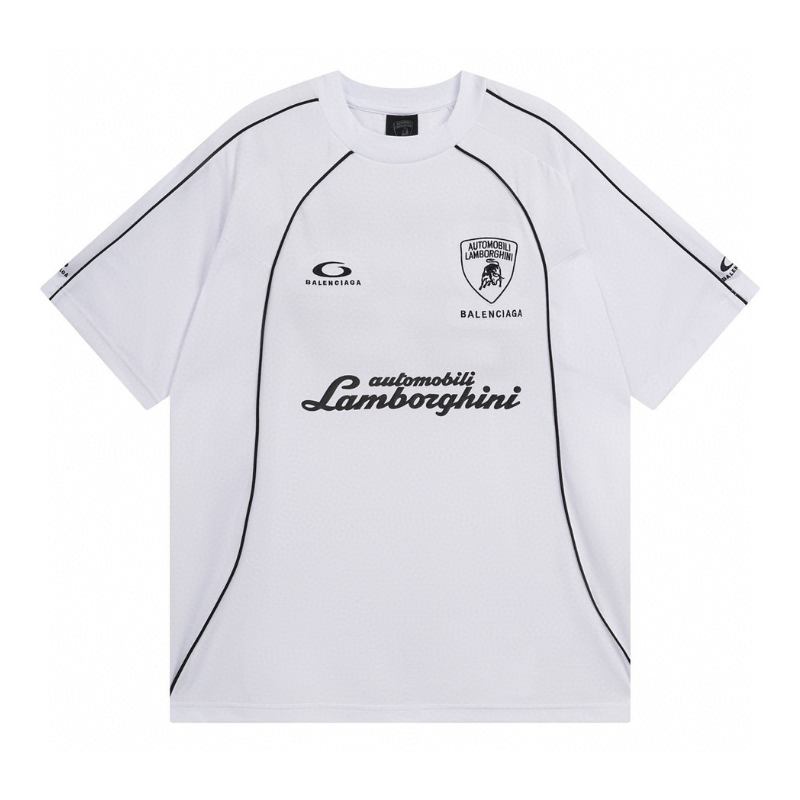 Pronta Entrega - Camiseta Balenciaga Lamborghini Soccer Branca