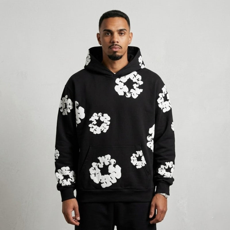 Moletom Denim Tears The Cotton Wreath Black