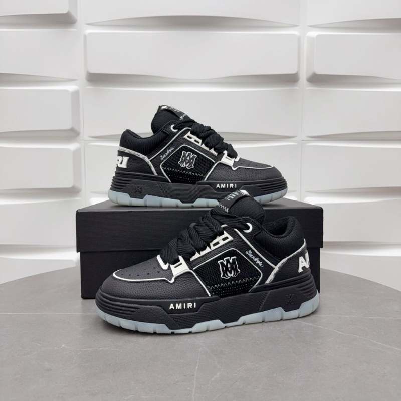 Amiri MA-1 Leather Black