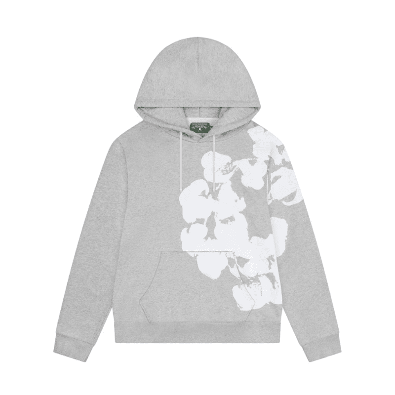 Moletom Denim Tears Big Cotton Wreath Grey