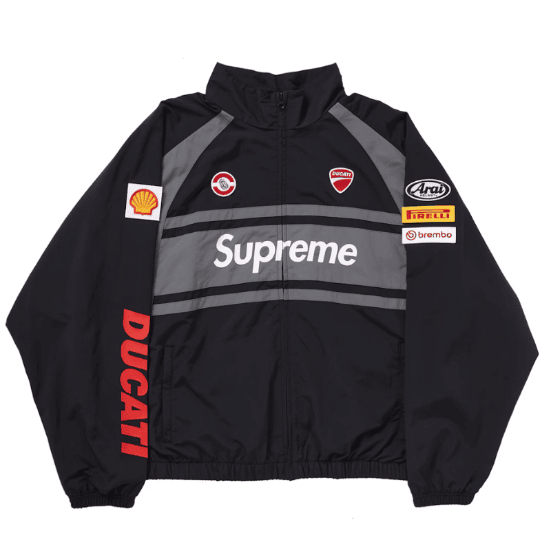 【正規品】 supreme×ducati ナイロンジャケット M Jaqueta Supreme x Ducati Preta