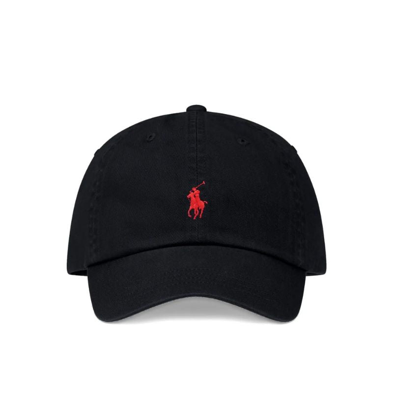 Boné Polo Ralph Lauren Black Red