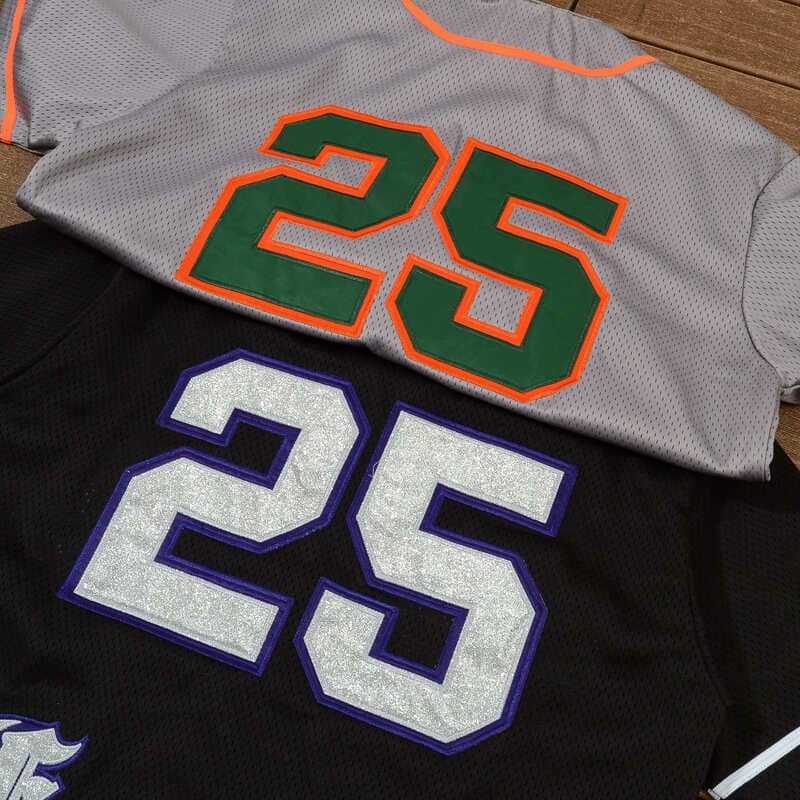 Camiseta Supreme Old English Baseball Jersey Black