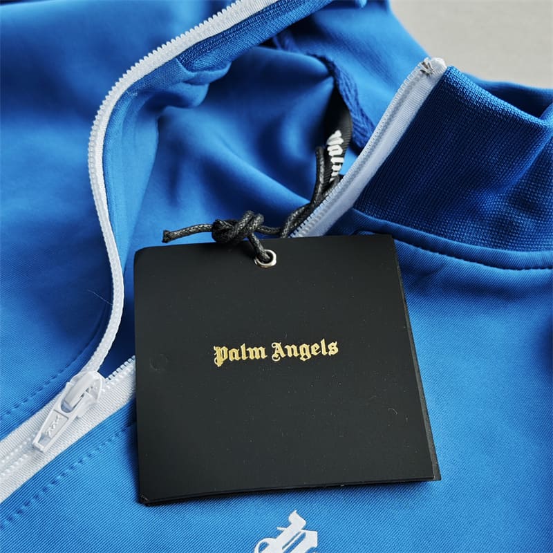 Conjunto Palm Angels Logo Tracksuit Royal Blue