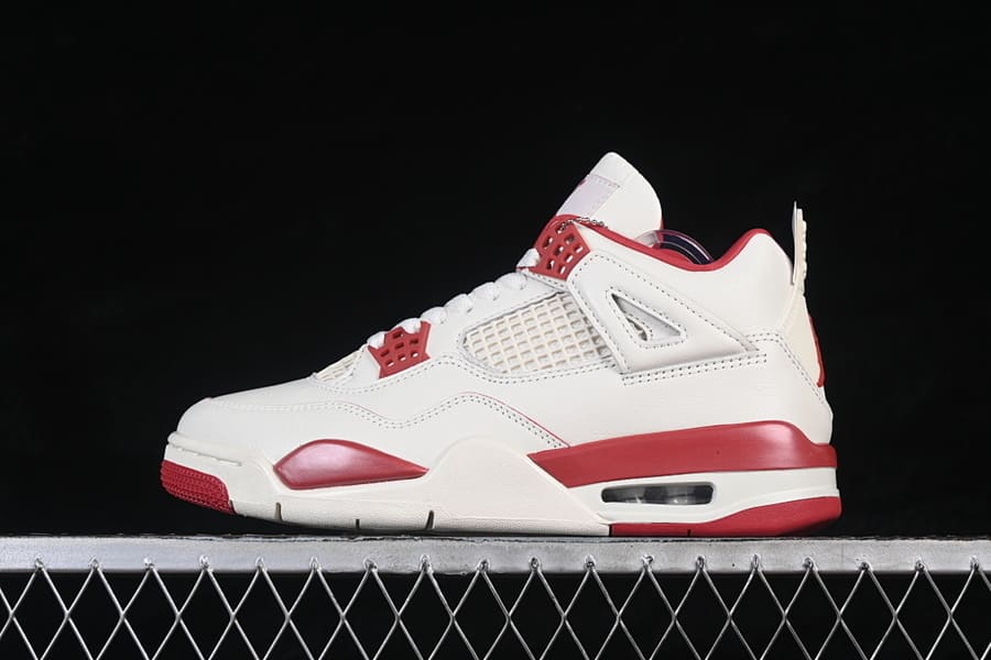Air Jordan 4 Valentine's Day Pale Ivory Sierra Red (2026)