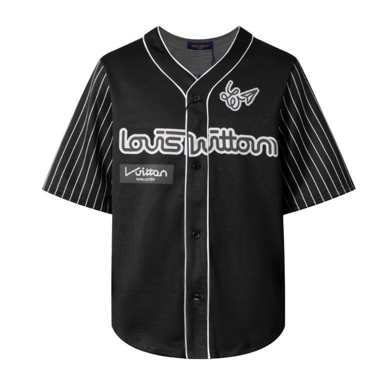 Camisa Louis Vuitton Baseball Black