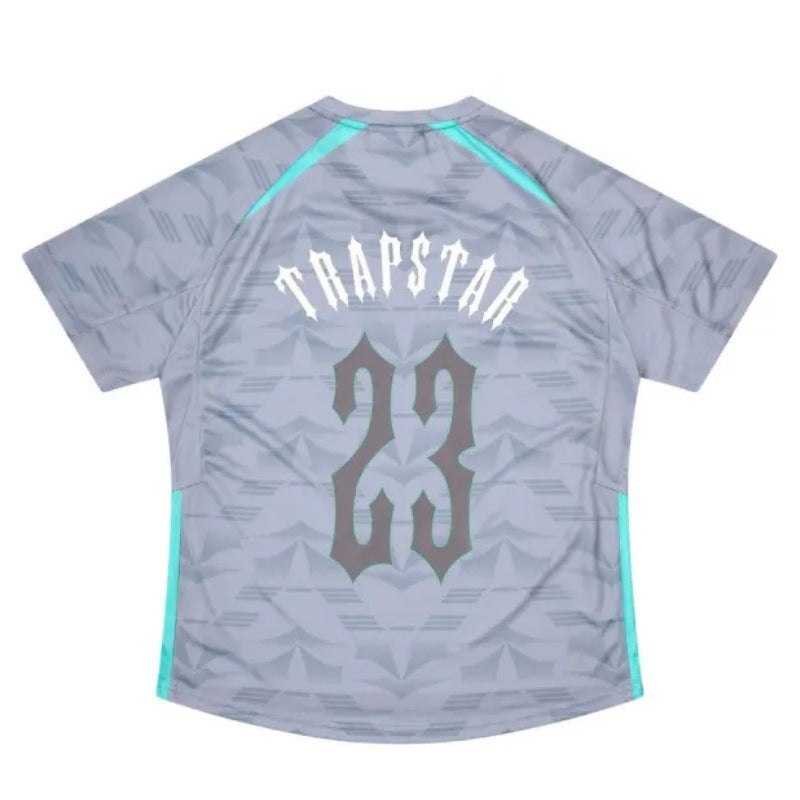 Pronta Entrega - Camiseta Trapstar Irongate Football Jersey Cinza
