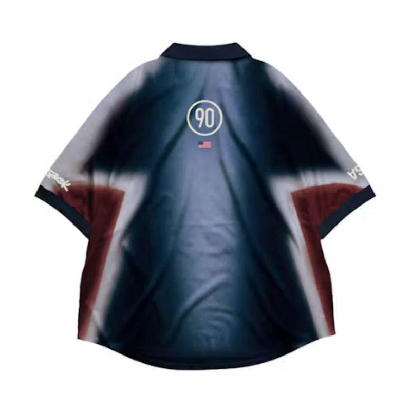 Camiseta Cactus Jack x Nike USA Total 90 Retro Jersey Blue Multicolor