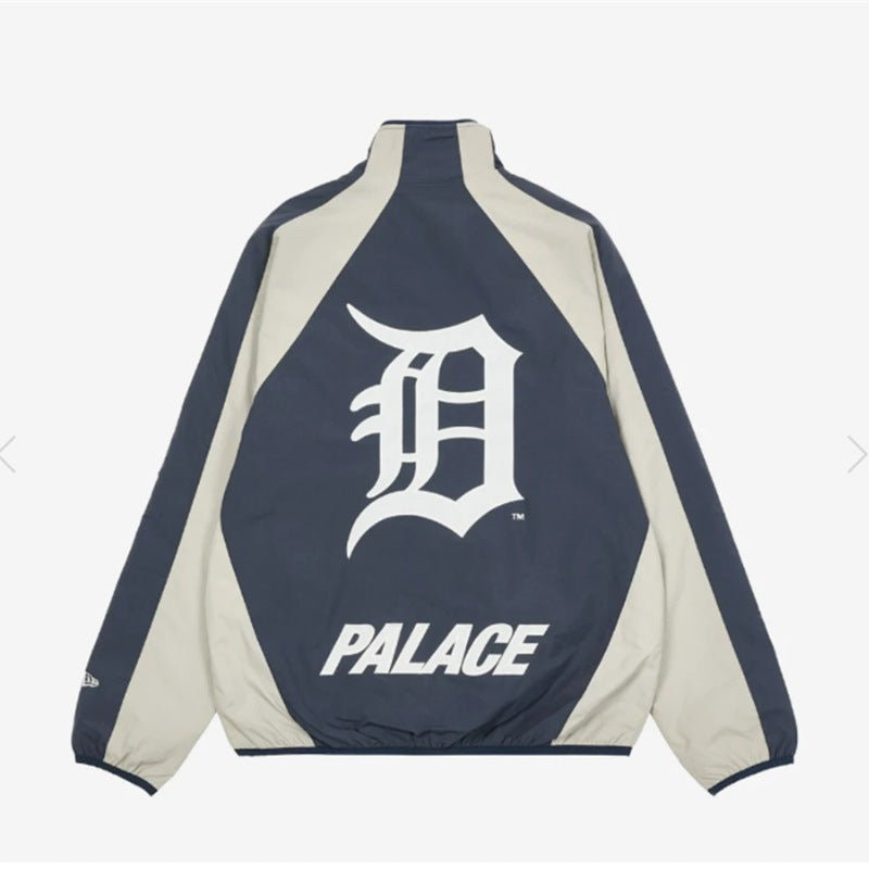Jaqueta Palace x Detroit Tigers New Era Track Navy/Blue