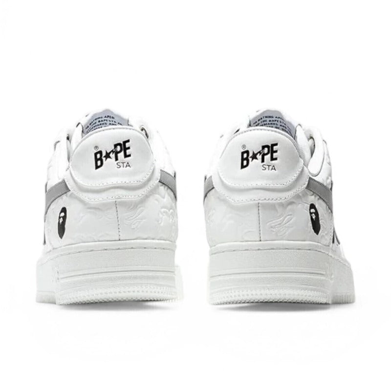 A Bathing Ape Bape Sta Low #3 Line Camo White