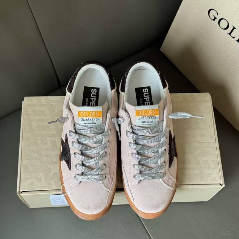 Golden Goose Super-Star Lilac Star Black