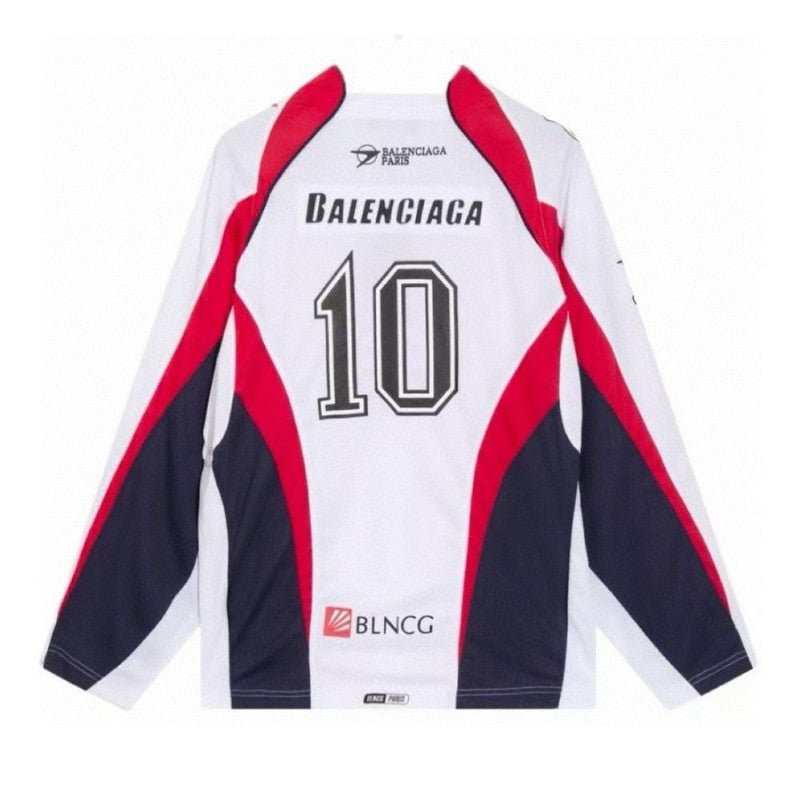 Camisa Balenciaga Hockey White