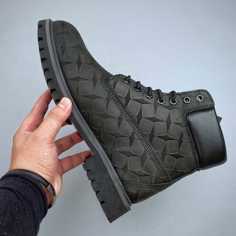 Bota Timberland x Supreme Diamond Plate 6" Premium Waterproof Black