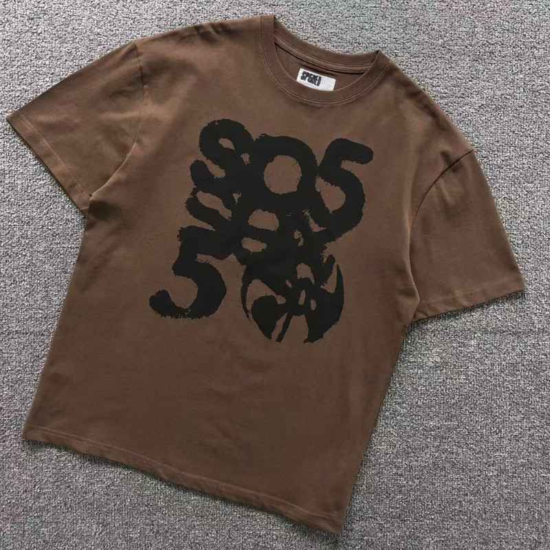 Camiseta Sp5der SP5 Sex Brown
