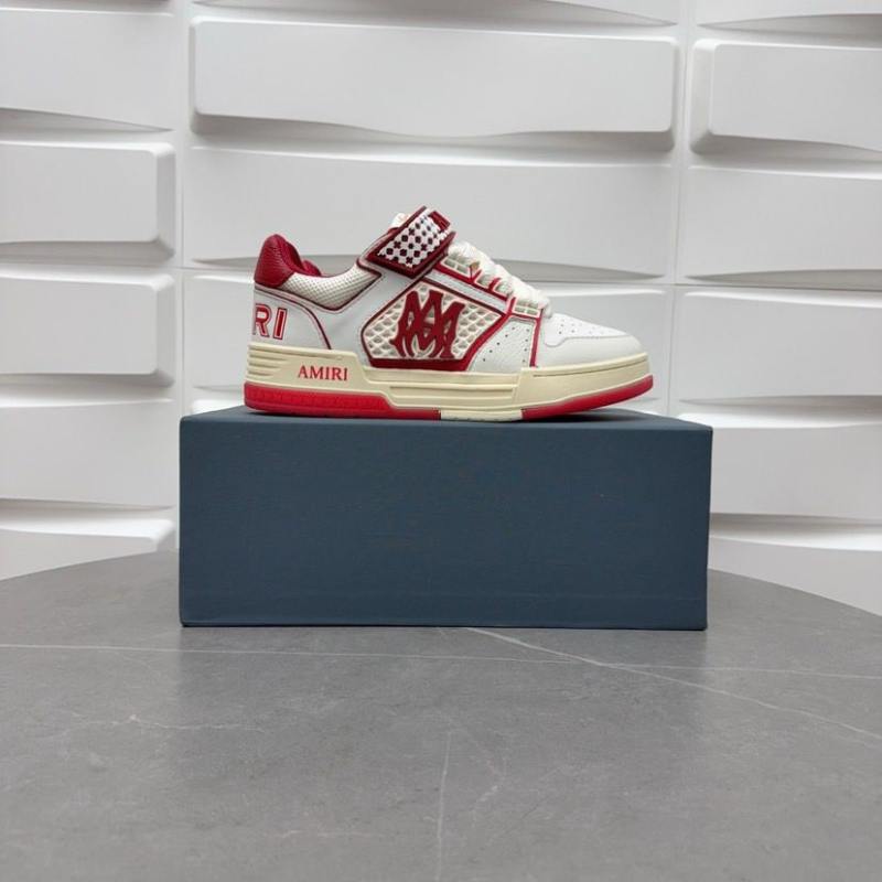 Amiri MA Skyline Logo White/Red