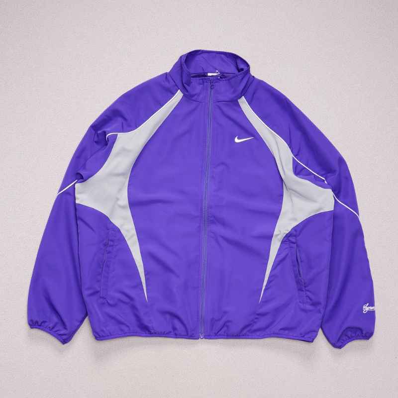 Pronta Entrega - Conjunto Supreme x Nike Track Roxo