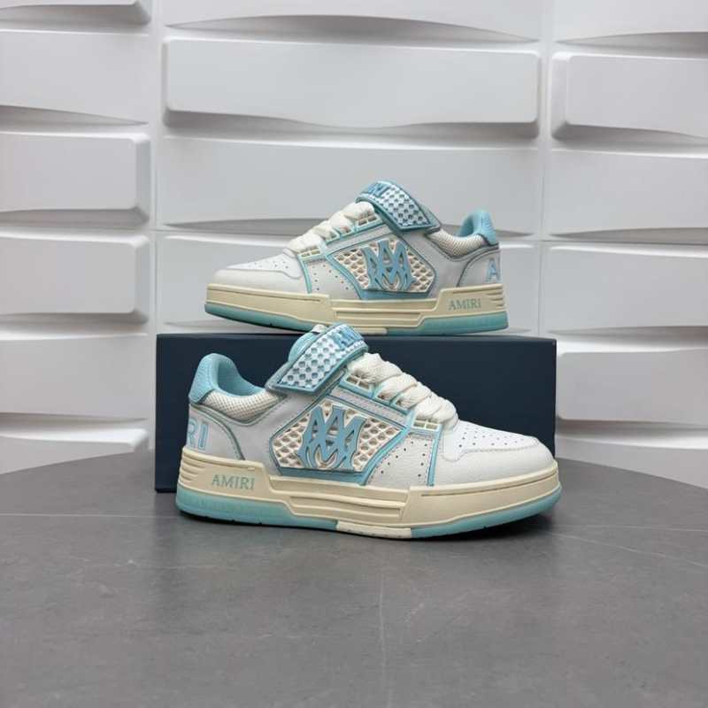 Amiri MA Skyline Logo White/Blue