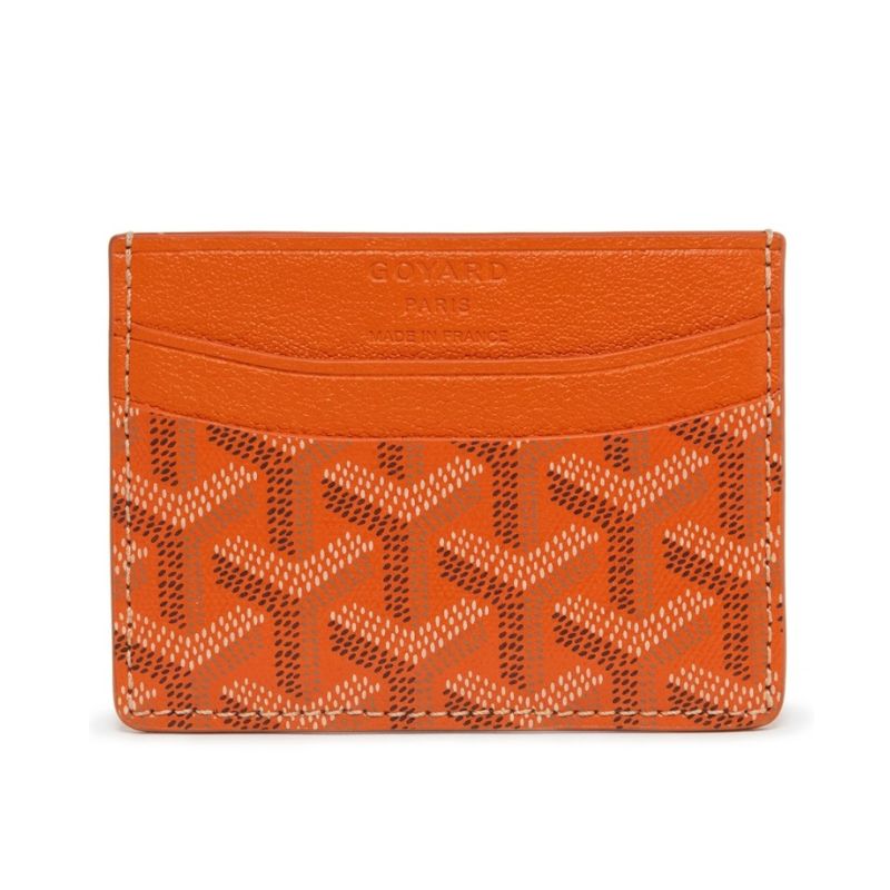Porta Cartões Goyard Laranja