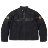 Jaqueta Supreme x Vanson Leathers Cordura Black