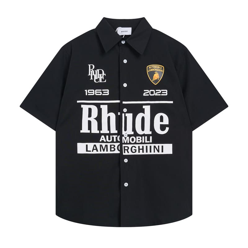 Camiseta Rhude x Lamborghini Preta
