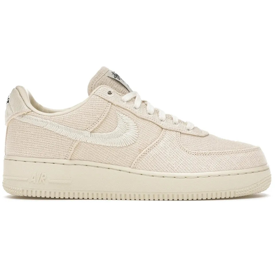 靴 Stussy Nike Air Force 1 Low FossilStone Stussy x Nike Air Force 1 Low Fossil Stone