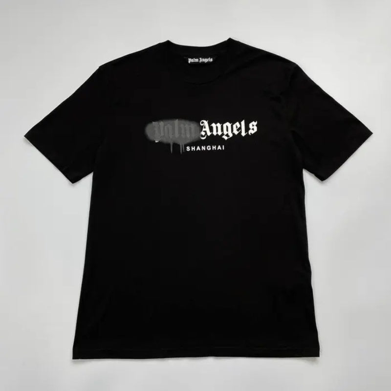 Camiseta Palm Angels Shanghai Sprayed Logo