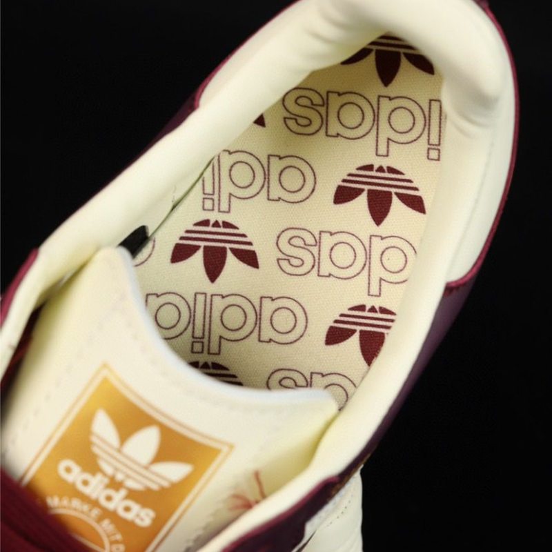 Adidas Samba OG Maroon Gold Metallic