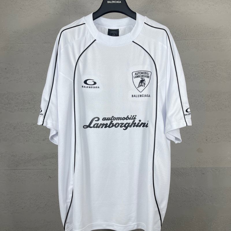 Pronta Entrega - Camiseta Balenciaga Lamborghini Soccer Branca