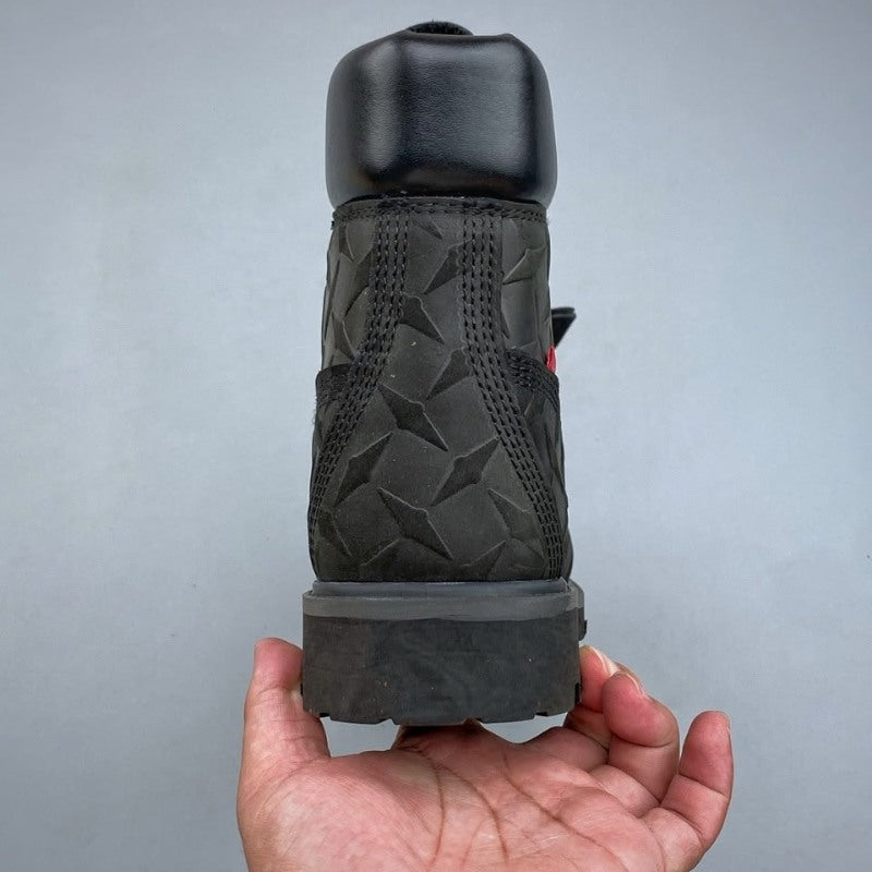 Bota Timberland x Supreme Diamond Plate 6" Premium Waterproof Black