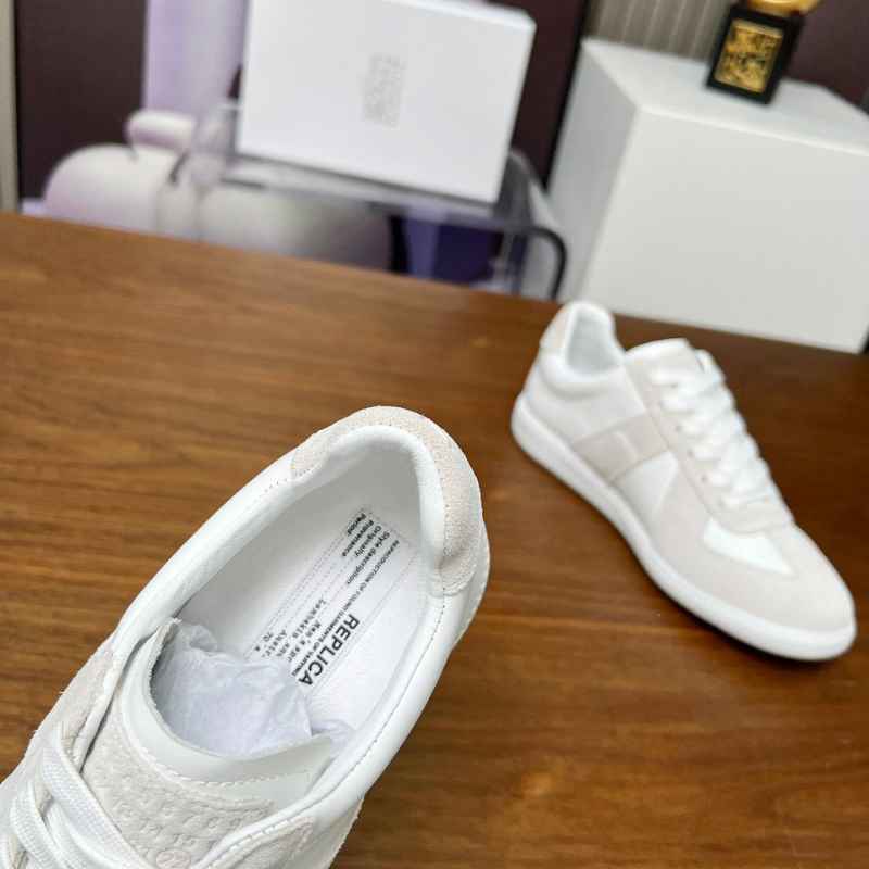 Maison Margiela German Army Trainer Gats Off White