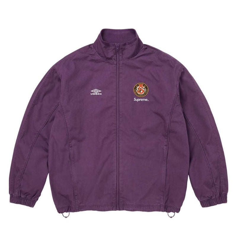 Jaqueta Supreme x Umbro Cotton Ripstop Track Plum