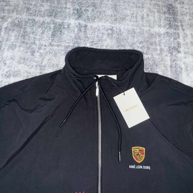 Conjunto Aimé Leon Dore x Porsche Nylon Track Black