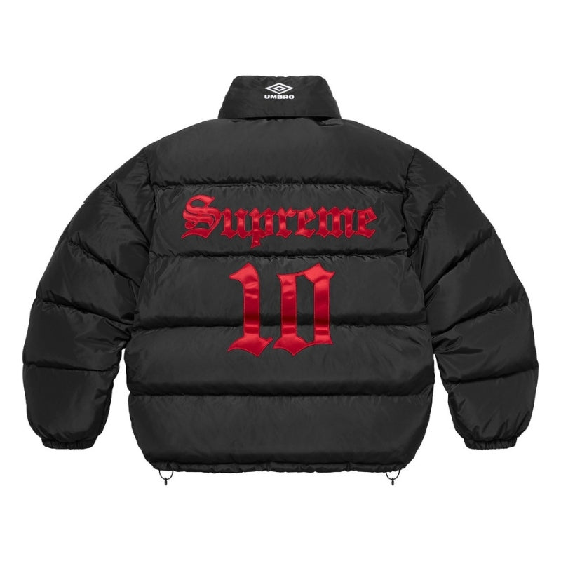 Jaqueta Supreme x Umbro Down Puffer Black