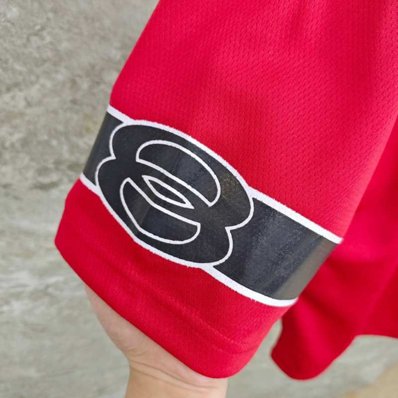 Camiseta Balenciaga American Football Logo print Red