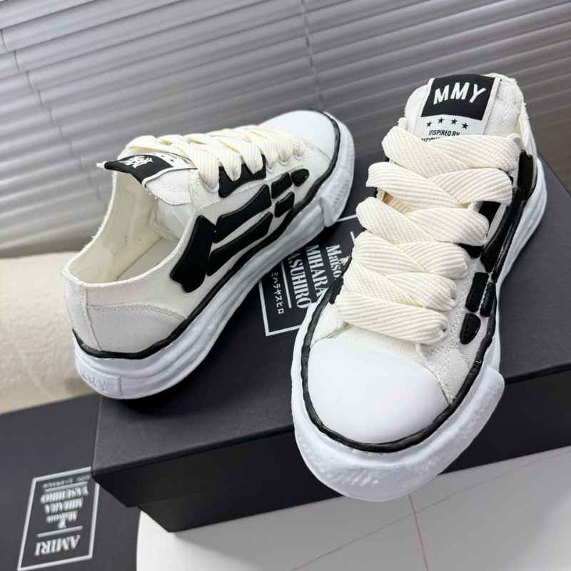 Amiri Bones x Maison Mihara Yasuhiro White