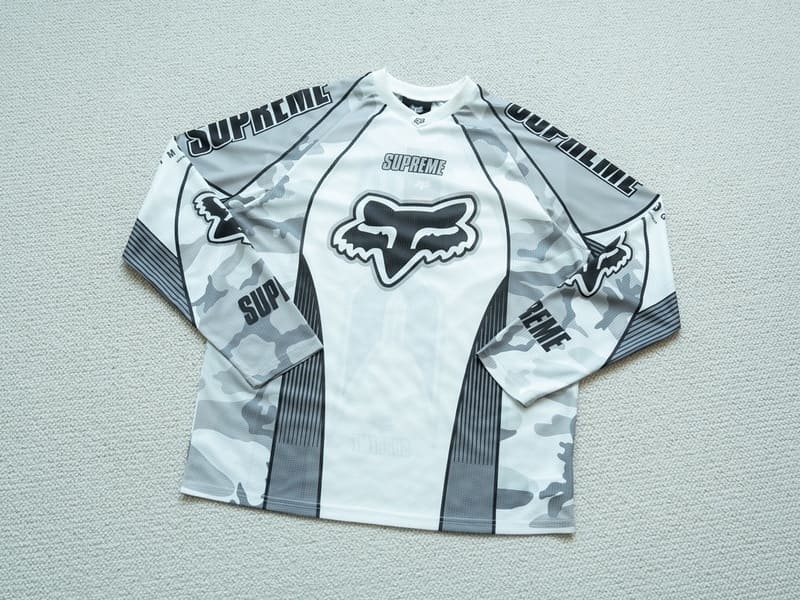 Camisa Fox Racing x Supreme DMX Snow Camo