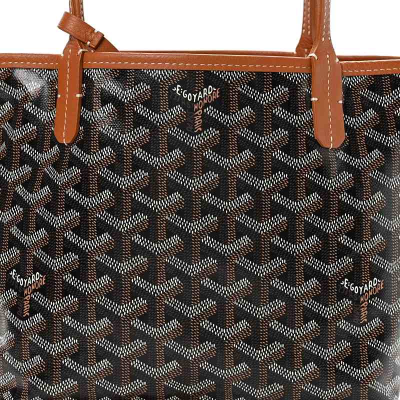 Bolsa Goyard Mini Bag Black Tan