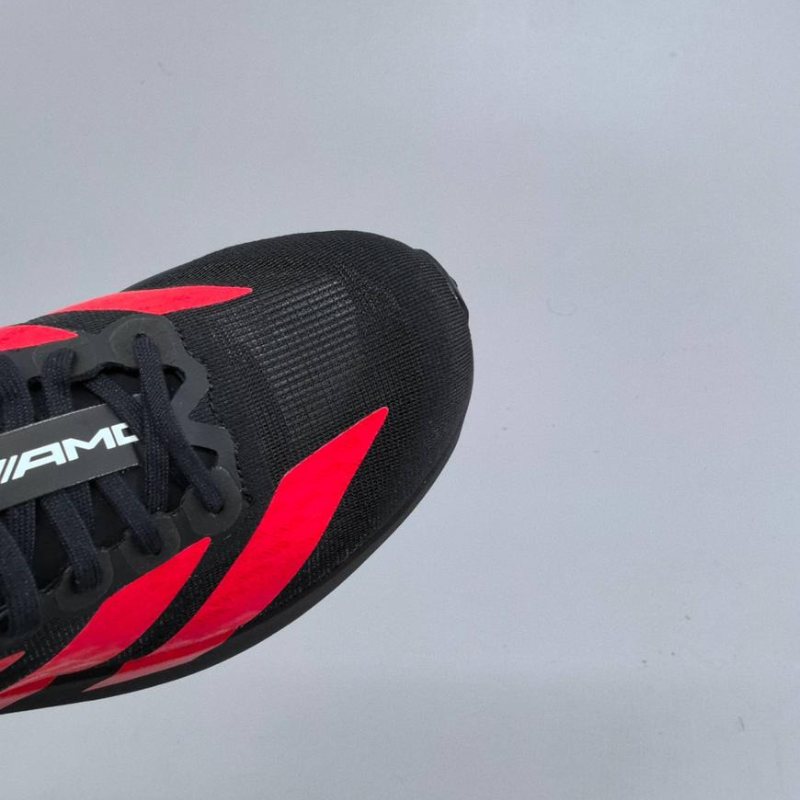 Adidas Adizero Evo SL x Mercedes AMG Black Lucid Red
