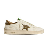 Pronta Entrega - Golden Goose Stardan Canvas White khaki